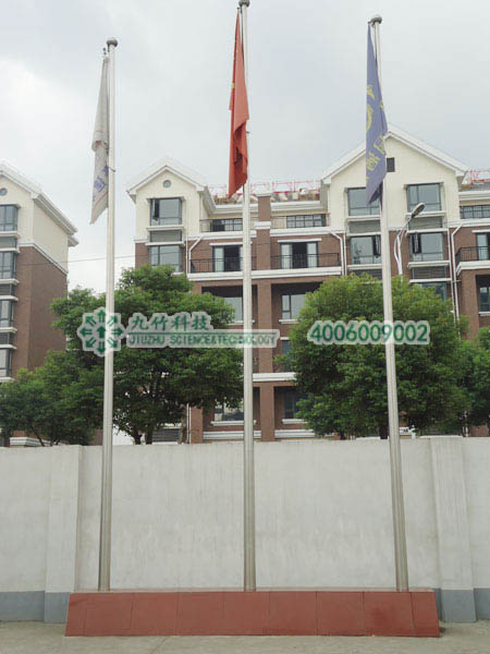 开发公司旗杆